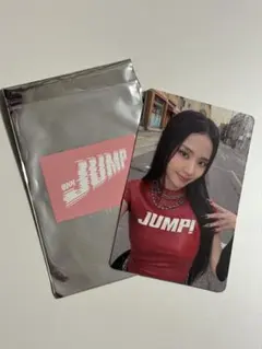 BLACKPINK JUMP ジス　カード　日本限定　トレカ　ポップアップ