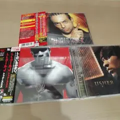 洋楽 3枚セット USHER、LL COOL J、SEAN PAUL
