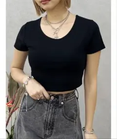 EVRIS BASICシンプルショートTシャツのサムネイル
