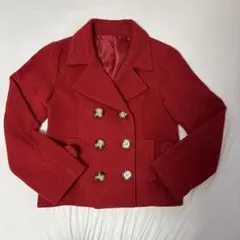 ANT verpen レッド　チェスターコート　ショート丈