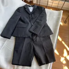 【美品】バーバリーチルドレン　キッズスーツセット　毛100% 4Y