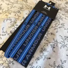 Under Armour ヘアバンド 4本セット ネイビー/ブルーのサムネイル