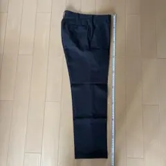 【美品】ユニクロ 感動パンツ（ウールライク） W73 股下70 ダークグレー