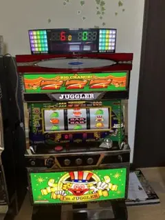 実機　6号機 北電子 ＳアイムジャグラーＥＸ－ＴＰ（アイムジャグラーＥＸーＴＰ SアイムジャグラーEX-TP◇コイン不要機セット◇中古実機【北電子