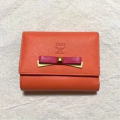 MCM 三つ折り財布 (オレンジピンク)のサムネイル