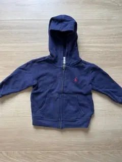 い*ご様 Ralph Lauren ネイビー パーカー 12M