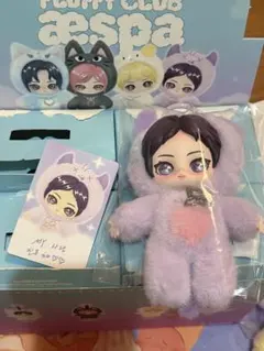 aespa Fluffy Club シリーズ ぬいぐるみ ニンニン シークレット - メルカリ