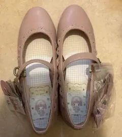 青木美沙子　サンリオ マイメロベルトパンプス　しまむら　LL 中桃