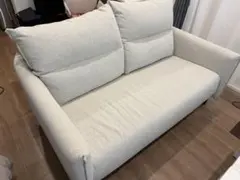 購入半年以内】IKEA ソファベッド FRIDHULT グレー - メルカリ