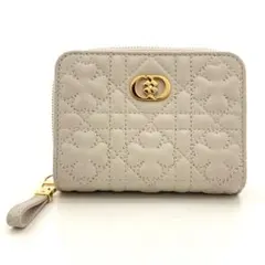 【良品】日本限定 ディオール カロ スカーレット 二つ折り財布 A808