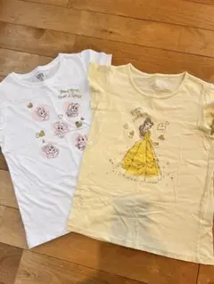 UNIQLO UT ディズニー プリンセス Tシャツ 2枚セット 130
