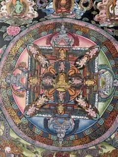 金運爆上げ 高野山 祈祷済み密教大日如来曼荼羅 金剛界 - メルカリ