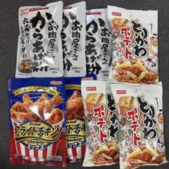 ダイショー　唐揚げ粉　ニップン　フライドチキンミックス　とりからポテト　おつまみのサムネイル