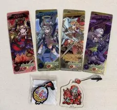 キャラクターグッズ モンスターストライク モンスト 6点セット (E‐37)