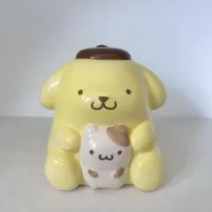 新品 ポムポムプリン バンク 貯金箱 陶器製 サンリオ 2015年 NEW ポムポムプリンバンク (貯金箱 サンリオ) 送料無料 : トイ