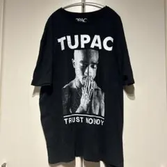 2PAC トゥーパック ヒップホップ Tシャツ ブラック XXL