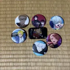 缶バッジ 7個セット アニメキャラクター