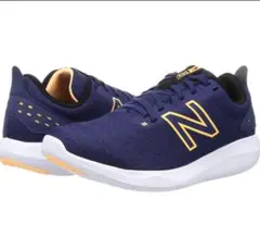 【23.5cm】New Balance 432 スニーカー ネイビー×ホワイト