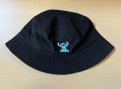 H&M スティッチ バケットハット 黒