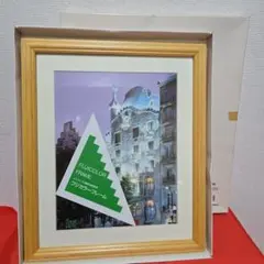 木製額縁 6切 木地 フジカラー フォトフレーム