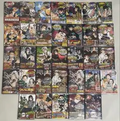 【全巻初版】鬼滅の刃　1〜23巻　帯あり　チラシあり　特装版・ファンブック・小説