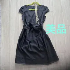 リボンワンピース　11号　結婚式、入学式