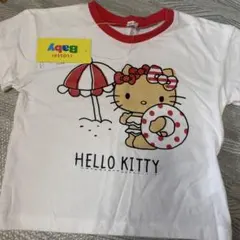 女の子　夏服　サンリオ　新品 ハローキティ Tシャツ 90cm 夏服のサムネイル