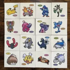 ポケモンデコキャラシール　第207弾　16枚セット