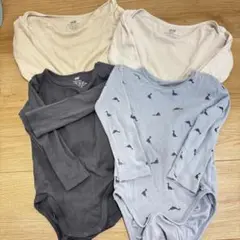 H&M 肌着　ボディスーツ　セット　ブリーズ　プティマイン　ユニクロ　長袖