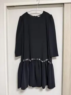 chestyビジューワンピース　ブラック