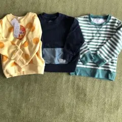22 新品あり！トレーナー3点セット95サイズ
