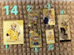 カラフルピーチ　たっつん　カード系セット