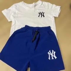 韓国通販　キッズ 半袖Tシャツ ショートパンツ セット 120