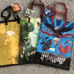 未使用TRADER JOE′S☆トレジョエコバッグ3点　紙タグ付き