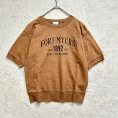 アーバンリサーチドアーズ◆半袖プリントTシャツ/オーバーサイズ ロゴ ゆったり