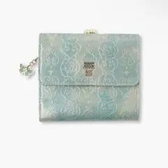 未使用保管品 ✨ ANNA SUI アナスイ 折り財布 グリーン ローズハート