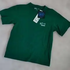 新品UTダークグリーン Tシャツ 犬のデザイン