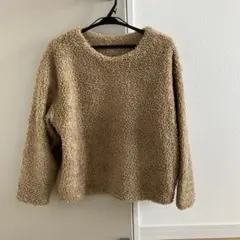 UNIQLO ベージュ 長袖セーター L
