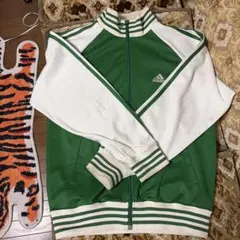 adidas 90s国旗トラックジャケット グリーン ホワイトのサムネイル