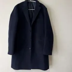 BEAMS チェスターコート ネイビー M