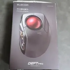 【ジャンク品】ELECOM DEFT PRO トラックボール