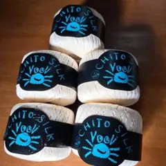 CHITO SILK 毛糸 100%シルク 40g 132m