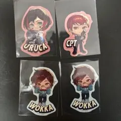 CrazyRaccoonグミ ステッカー