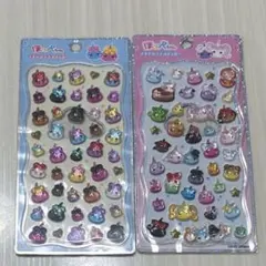 【新品】プチドロップステッカー/#ほっぺちゃん２枚セット