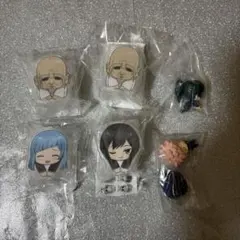 呪術廻戦 ガチャガチャまとめて クリップ ミニ フィギュア