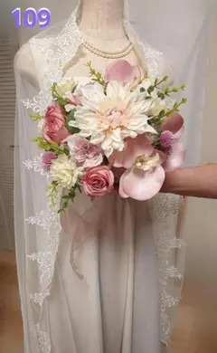 ウェディング ブーケ＆ブートニア フォト婚 インテリアブーケ 大人婚