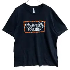 ベラキャンバス Tシャツ 2XL 教職員 連携 学校行事 スタッフ 黒【4282