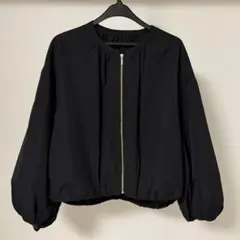 【新品未使用】 greenlabelrelaxing ノーカラーブルゾン Fのサムネイル