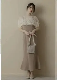 ANDRESED volume soft tulle dress
