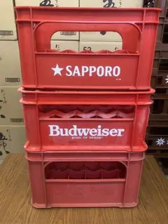 昭和レトロ　バドワイザー/リボンシトロン/サッポロP箱（3箱）売切り終売です